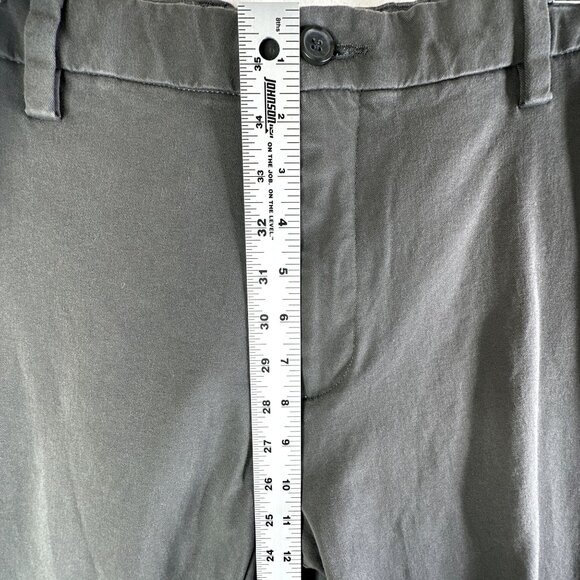 Dockers Men's Pants 38x32 Gray Chino Trouser Classic Fit Straight Leg *FLAW* - Picture 13 of 14